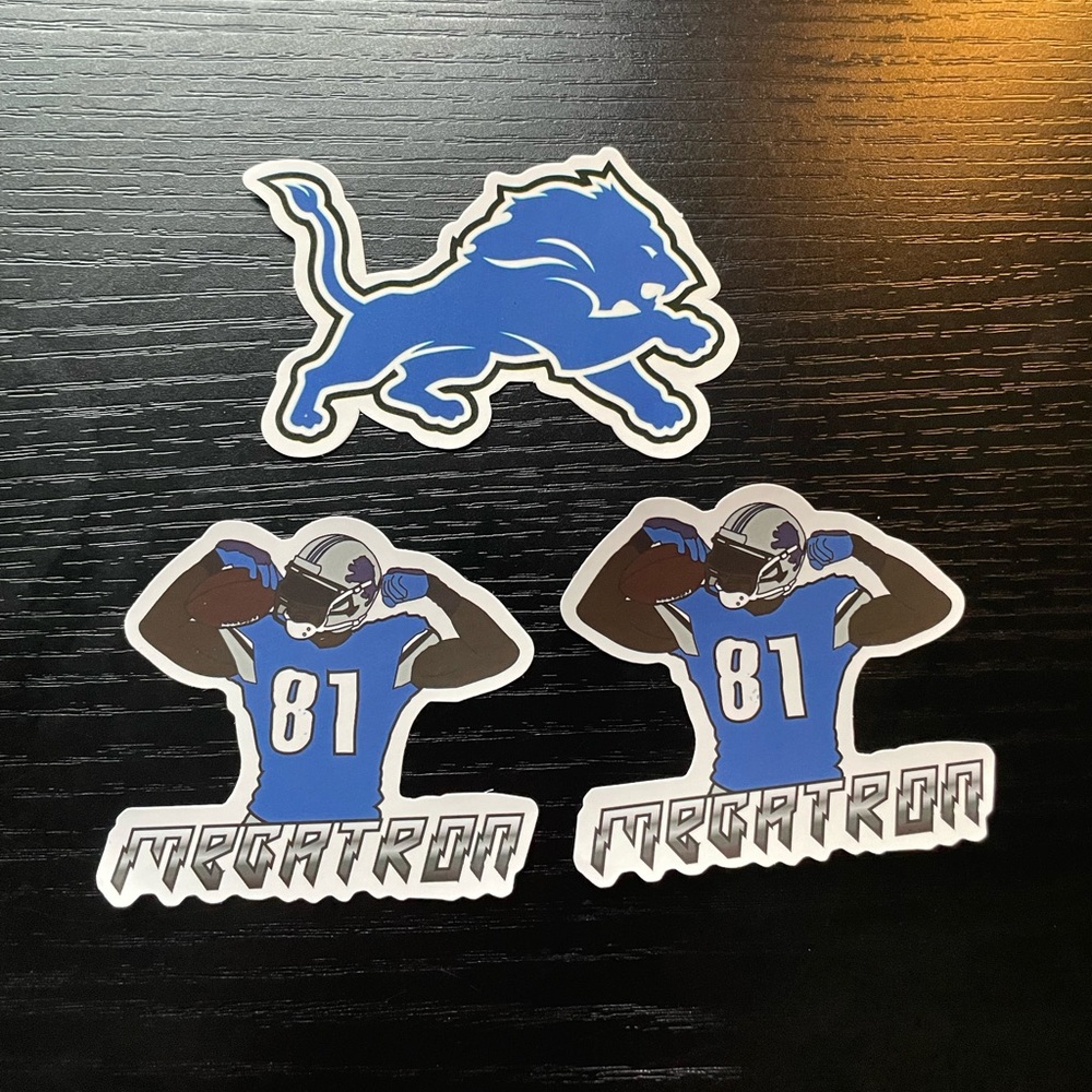 Detroit Lions Stickers